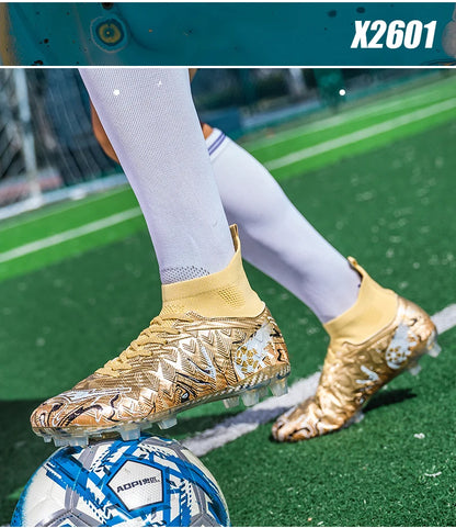 Nuove scarpe da calcio professionali da uomo antiscivolo, unisex, traspiranti, per futsal e sport, nuovi tacchetti ultraleggeri per dropshipping
