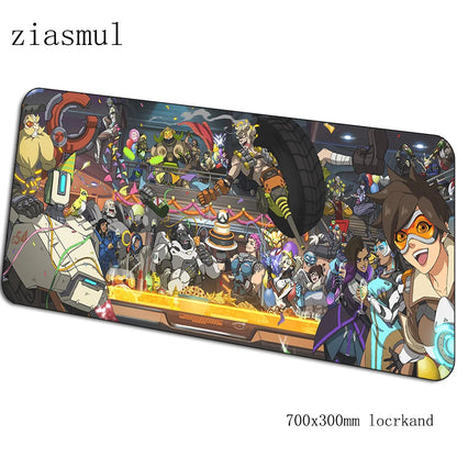 overwatch mouse pad gamer Gorgeous 70x30cm gaming mousepad pc notbook desk mat padmouse games Aestheticism gamer mats gamepad