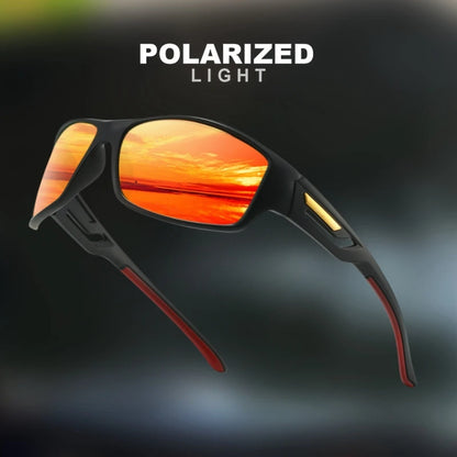 1/3 Sports Polarized Sunglasses Camouflage Wraparound Frame Multicolor Lenses for Driving Fishing UV Protection Unisex Eyewear
