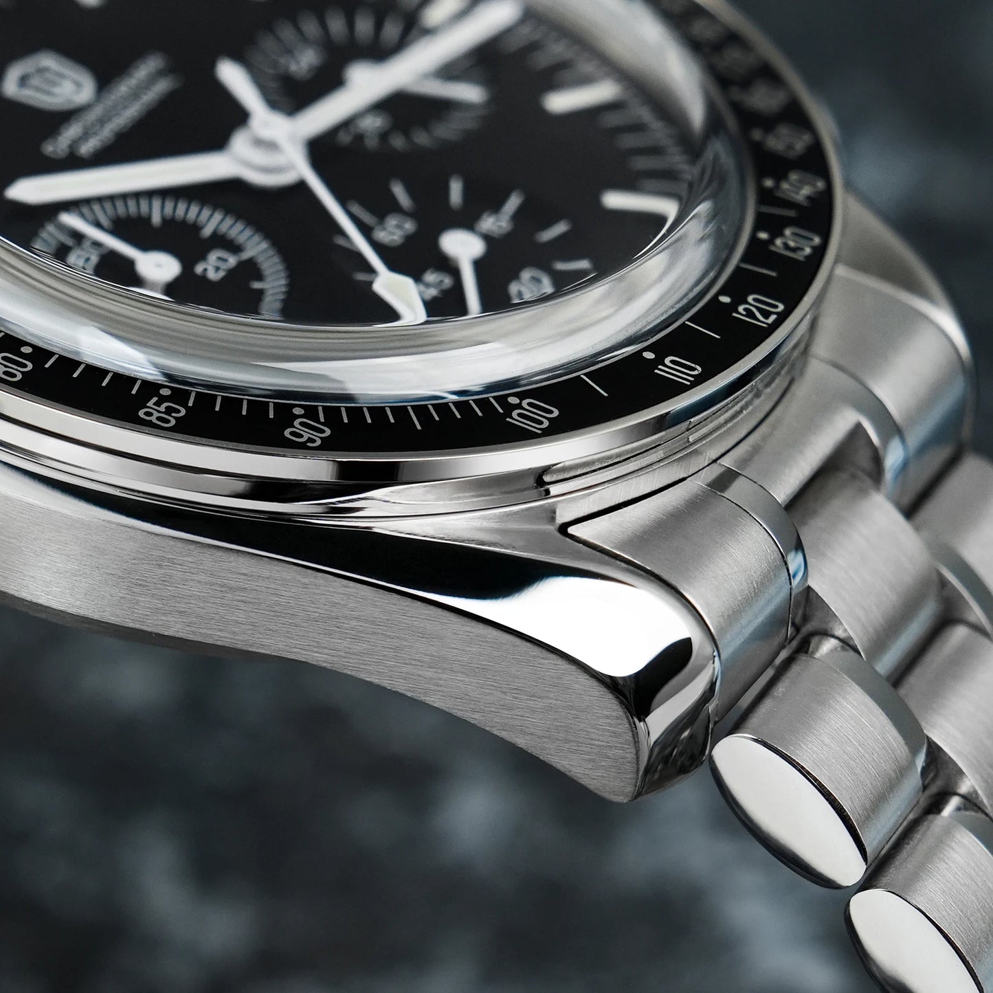Reloj para hombre Watchdives New Wd1863 de cuarzo VK63, cronógrafo, cristal de zafiro abombado, resistente al agua, 39Mm, acero, marca líder, lujo, negocios
