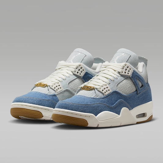 „Nike“ originalūs „JORDAN“ moteriški krepšinio bateliai su oro pagalvėlėmis, amortizuojantys smūgius, vidutinio aukščio, džinsinio audinio, modelis IB6716-100