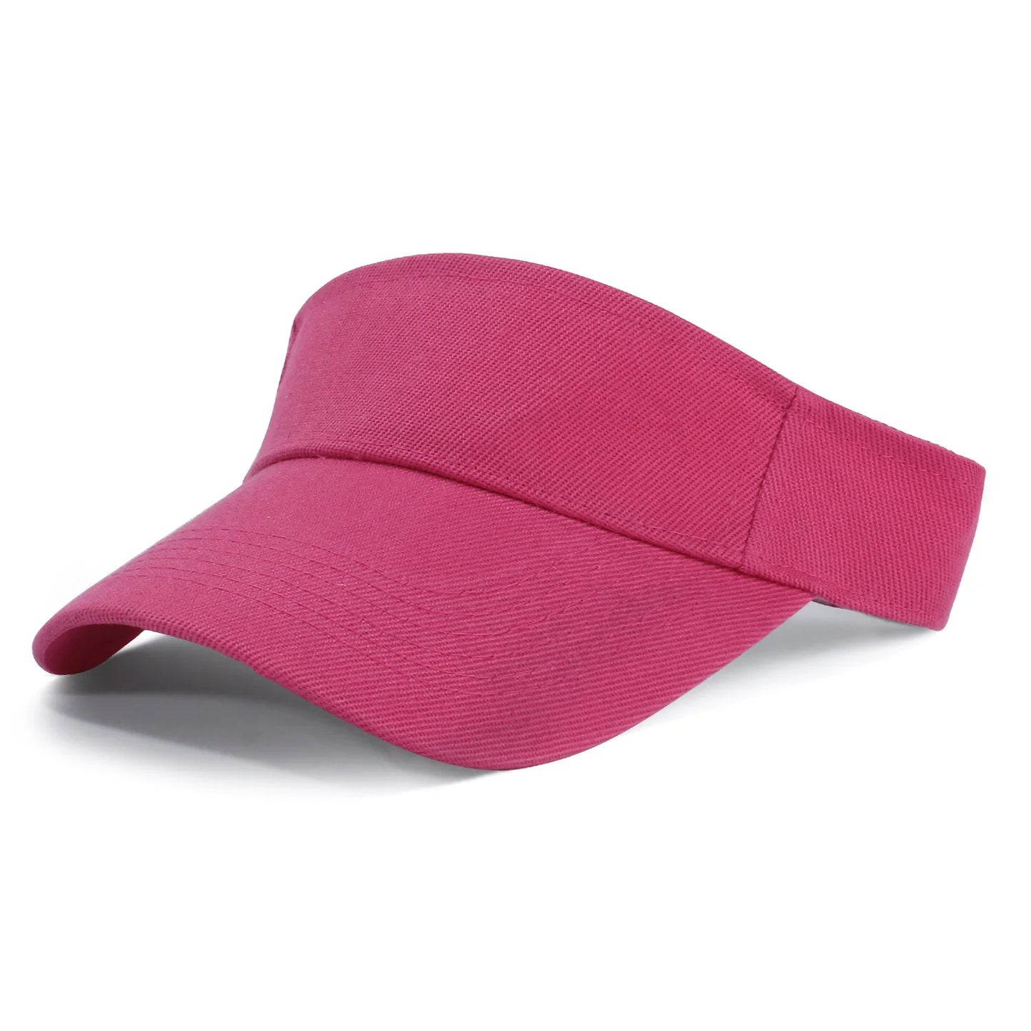 1pc Structured Brim Quick-Dry Sun Visor Hat for Women,Lightweight Sun Protection Sports Visor for Running Golf Tennis Pickleball