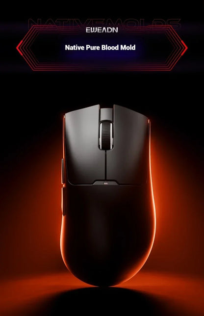 EWEADN A5 Pro Ultra Wireless Gaming Mouse, Lightweight Tri-Mode Mouse with PAW3395 Sensor, 26K DPI, Low Latency Rechargeable Gaming Mouse