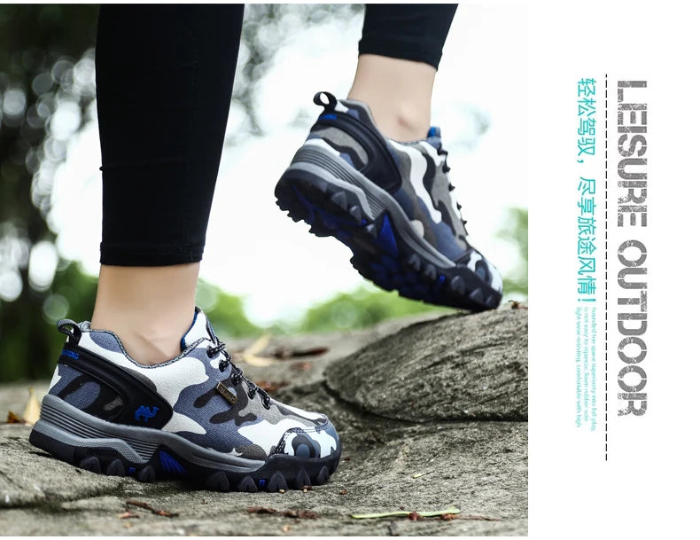 Casual Shoes Men Summer Outdoor Sneakers Women’s Footwear Trainer Waterproof Camouflage Army Shoe Male Military Shoes Tennis Jeans