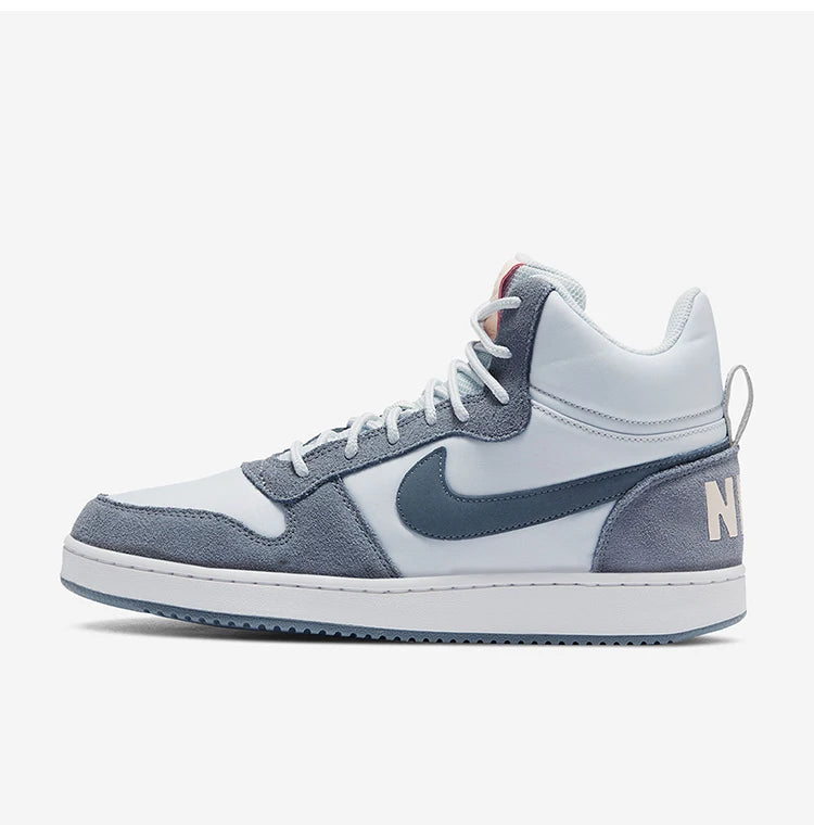 Zapatillas Nike oficiales y auténticas COURT BOROUGH para mujer, casuales, resistentes al desgaste, de caña media, modelo 844907-005