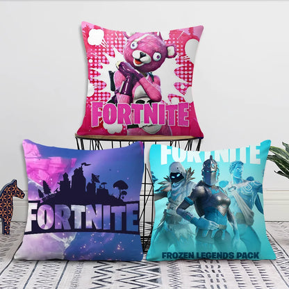 Fronha / Capa de Almofada Game F-Fortnite — Decoração para Quarto, Casa, Sofá, Sala, Escritório e Carro — Simplicidade Nórdica