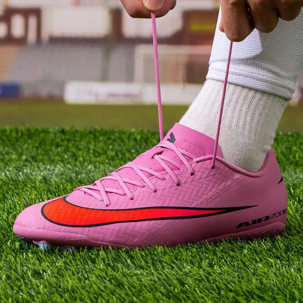 Nike Mercurial Vapor 16 Academy moški roza nogometni čevlji za trening na prostem FQ8364-600