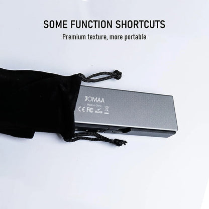 Teclado Dobrável Jomaa Bluetooth Recarregável para Portátil, iPad e Telemóvel – Mini Teclado Dobrável Portátil Bluetooth