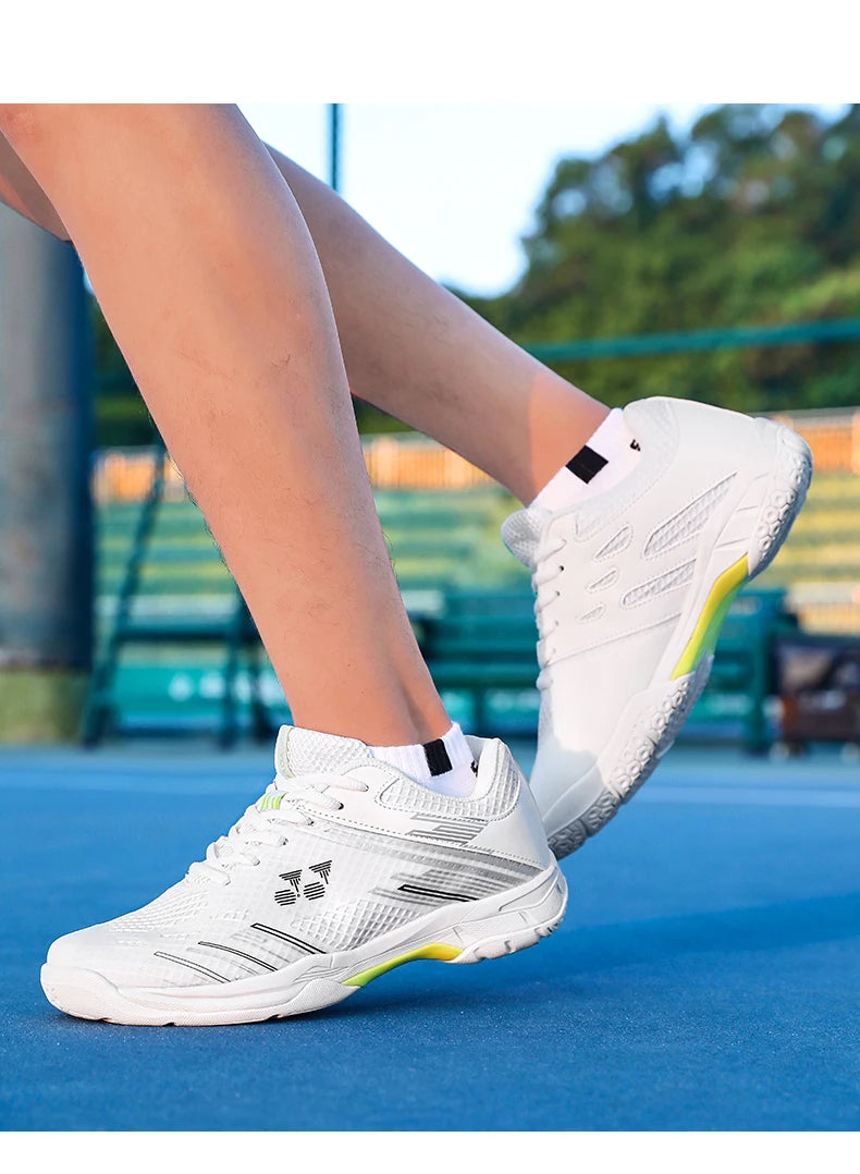 Professionelle Badminton-Schuhe, Sneaker, atmungsaktive, rutschfeste Tennis- und Sportschuhe für Herren und Damen, Trainingssneaker
