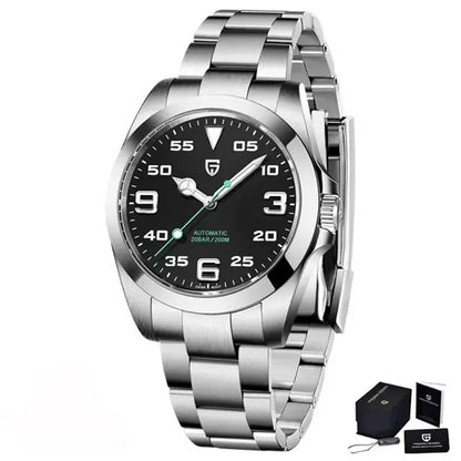 PAGANI DESIGN Orologio da uomo Top Brand 20bar impermeabile, orologio meccanico classico di lusso con vetro zaffiro, orologio automatico da polso da uomo