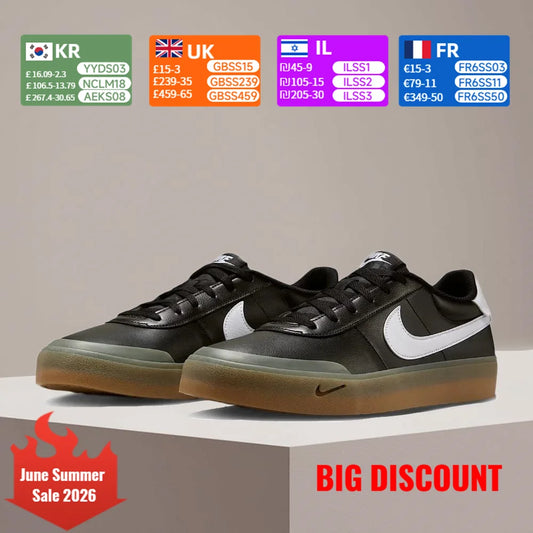 Scarpe da uomo Nike Court Shot: sneakers leggere, casual e classiche — scarpe da skate comode, eleganti e versatili FQ8146-003