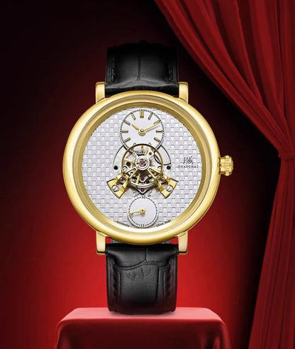 Shanghai Watch THE BUND Collection Men's Mechanical Watches Sky Dome Central Rotor Automatic Watch 43mm Case Sapphire Glass 820