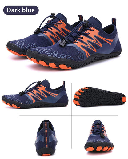 EOCENE men and women barefoot outdoor sports aqua shoes, quick-dry beach swimming fitness wading hiking cycling water sneakers