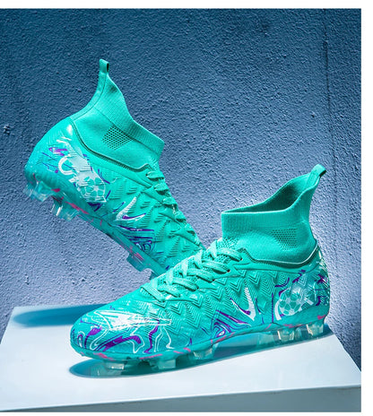 Nuove scarpe da calcio professionali da uomo antiscivolo, unisex, traspiranti, per futsal e sport, nuovi tacchetti ultraleggeri per dropshipping