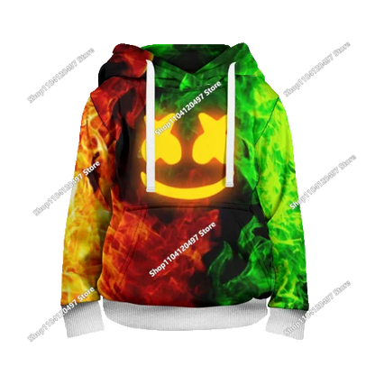 2025 New Fortnite Hoodies 3D Print Men's Hoodie Harajuku Long Sleeve Oversized Sweatshirt Man Hoodies Unisex Cosplay Clothing