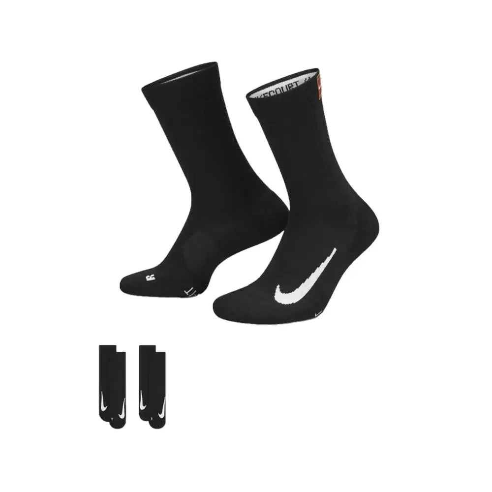 Nike 3-Pack Men's and Women's Thick-Pile Terry-Sole Sports Socks: Non-Slip, Comfortable, and Breathable SK0118-010