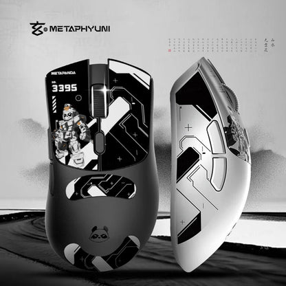 Ratón inalámbrico Metaphyuni Metapanda P1 Pro Max, PAW3395, baja latencia, ligero, para e-sports y gaming, ergonómico, regalo para gamer de PC
