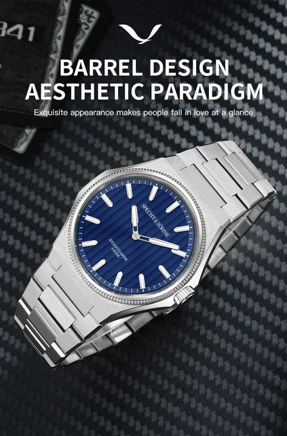 Dropshipping 2025 Hot Selling Products Wristwatches For Men Specht & Söhne Ultrathin Male Green Sports Watches 100M Waterproof