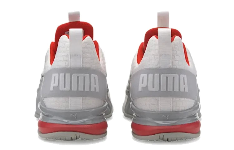 Puma Axelion Block, chaussures de sport décontractées, légères, confortables, en tissu respirant, à tige basse, idéales pour les trajets quotidiens en ville et la course, modèle 193148-02.