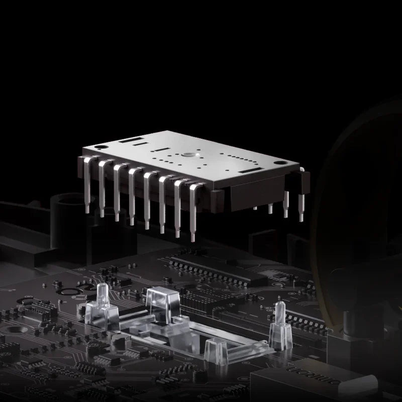 Ratón gaming inalámbrico MCHOSE K7 Ultra PAW3950 con doble tasa de sondeo 8K, base de carga inalámbrica magnética ligera, eSports y oficina