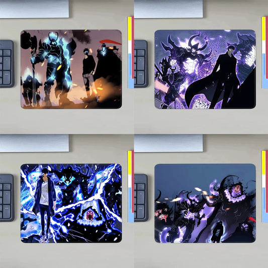 Popularni gaming podložak za miš Solo Leveling Comics XS, mala podloga za miš za PC igrače, dekoracija za radnu površinu, uredska podloga za miš, deskmat tepih