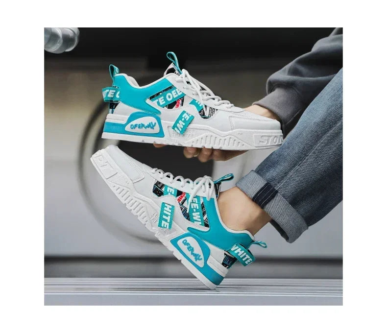 New Skateboard Men's Shoes Summer Sneakers Leather Casual Fashion Outdoor Running Sports Hiking Tennis Platform Designer Luxury