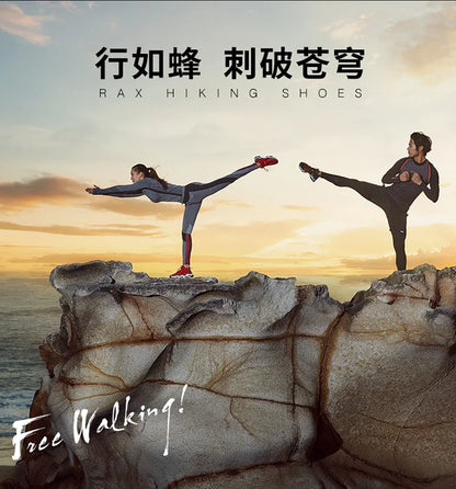 RAX Outdoor Breathable Hiking Shoes Men Lightweight Walking Trekking Wading Shoes Sport Sneakers Men Outdoor Sneakers Male