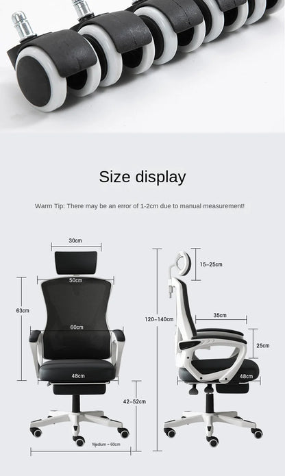 Computer Chair Home Gaming Chair Reclining Office Chair Student Dormitory Game Chair Internet Cafe Live Lift Seat
