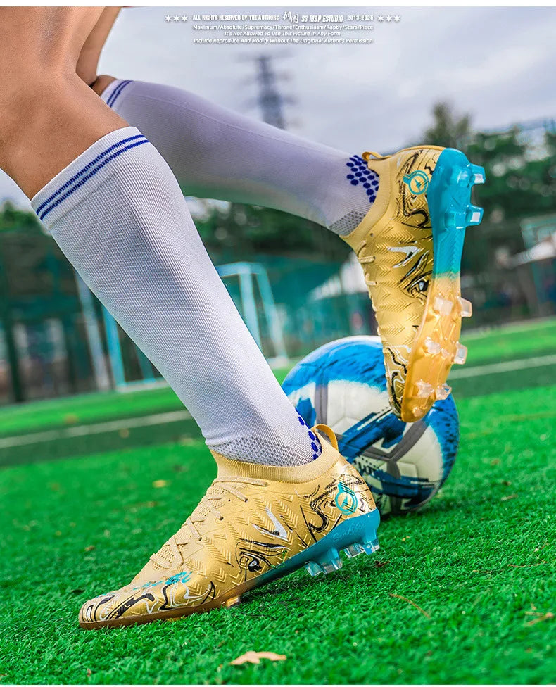 Professional Soccer Sneakers for Men and Women High Quality Fashion Men's Football Cleats Large Size 46 Futsal Shoes Men's Trainers
