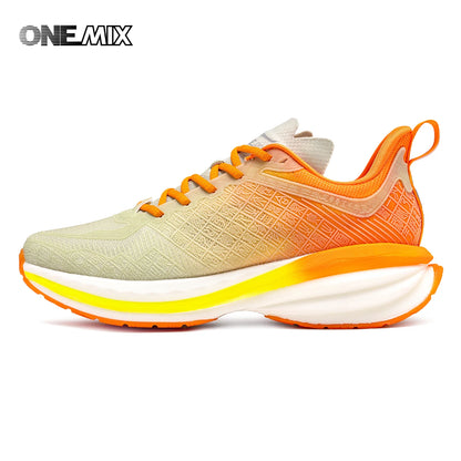 ONEMIX 2025 Chinese Sports Shoes New Shock-absorbent Men Running Shoes Non-slip Breathable Lightweight Outdoor Women Sneaker