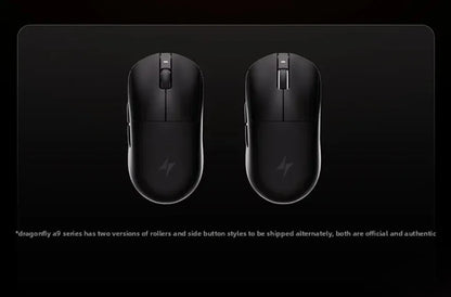 Mouse gaming wireless Bluetooth ATK Dragonfly A9, design ergonomico, risposta rapida, PAW3950 Ultra, 800mAh, leggero, 8KHz, eSport