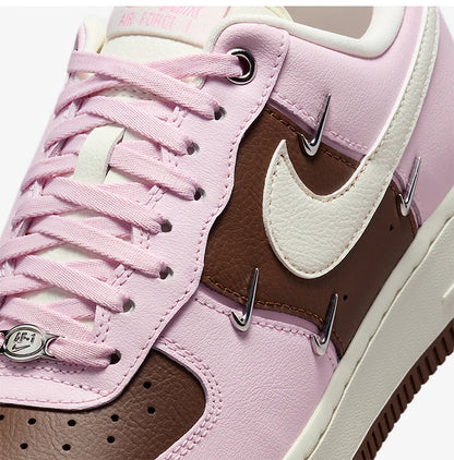 Nike Air Force 1 autentiche da donna, scarpe basse da skateboard traspiranti e resistenti all’usura IO7595-211