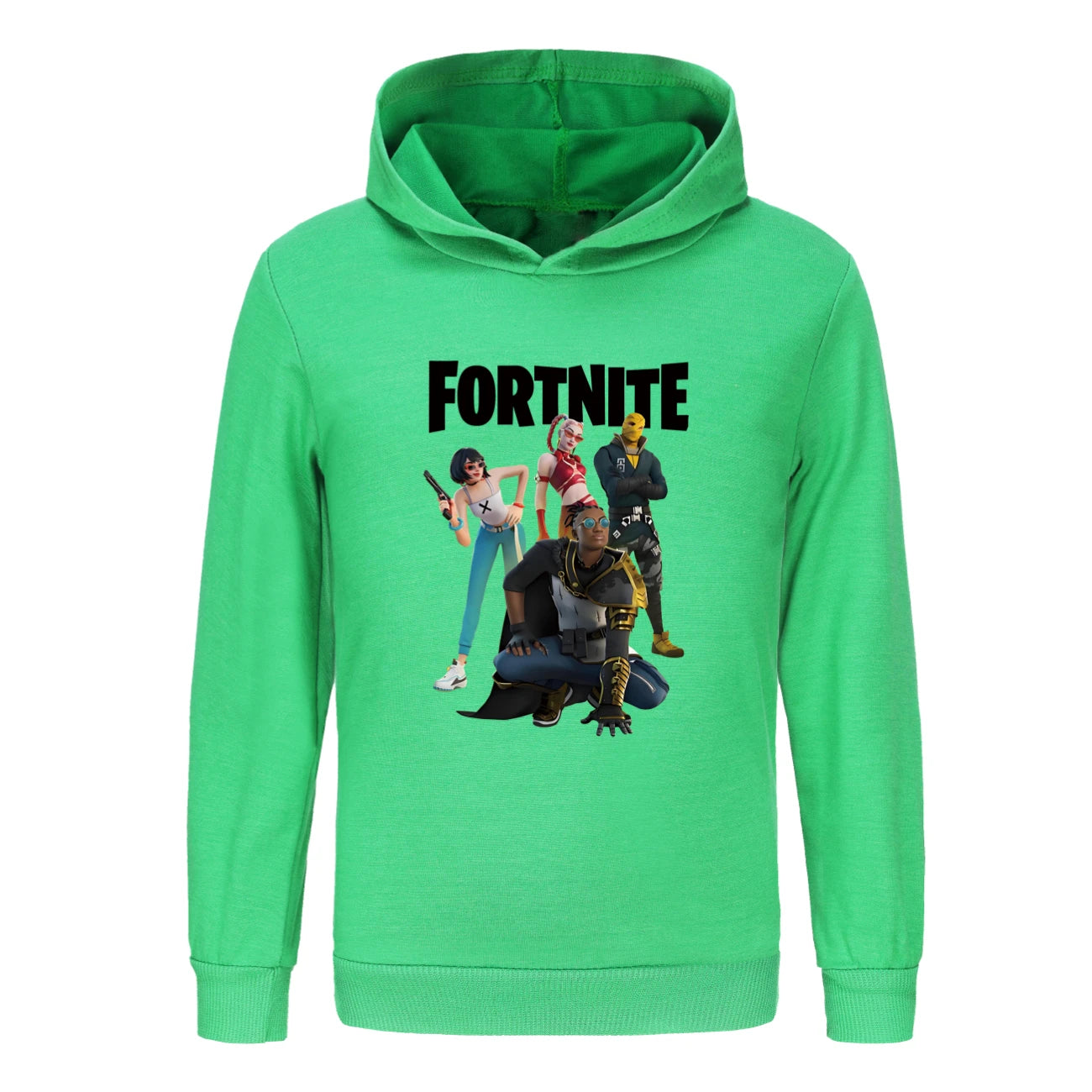 Felpa con cappuccio Fortnite per bambini, abbigliamento da principessa per bambine, abbigliamento moda per neonati, vestiti da maschietto, felpa primavera autunno, top per bambini 4403
