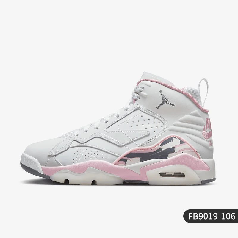 Nike genuine JORDAN women's high top cushioned and wear-resistant practical basketball shoes FB9019-106