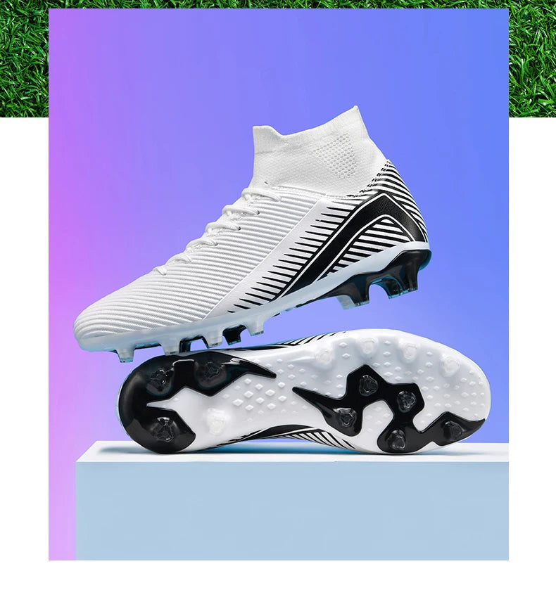 New Men's Professional Soccer Shoes Non-slip Football Boots Unisex Breathable Futsal Sports New Cleats Drop Shipping Ultralight