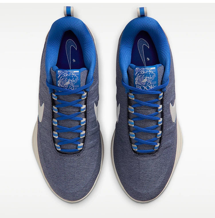 Nike Authentic Book 2 Zapatillas deportivas de baloncesto retro ligeras con cordones para hombre IB6688-900
