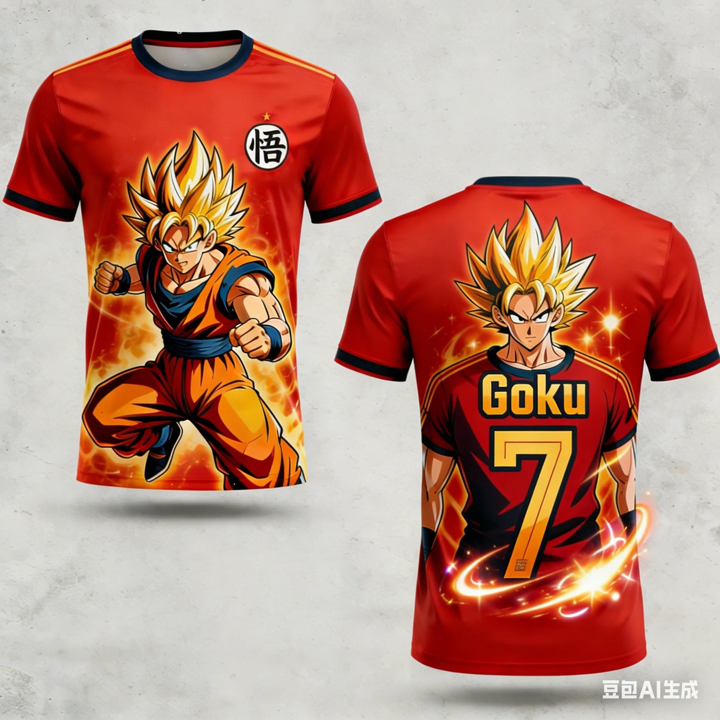 Camiseta casual Dragon Ball de verano 2026 para hombre, estampado 3D, manga corta, moda holgada, camiseta deportiva transpirable para mujer y niños