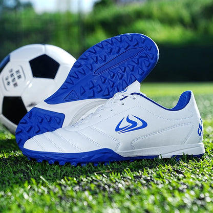 Nouvelles chaussures de football pour hommes, chaussures de soccer d'extérieur TF FG, crampons pour terrain en herbe, chaussures d'entraînement confortables, chaussures de match, futsal, chaussures de sport respirantes pour