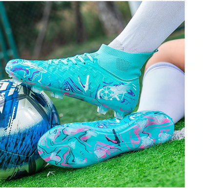 Nuove scarpe da calcio professionali da uomo antiscivolo, unisex, traspiranti, per futsal e sport, nuovi tacchetti ultraleggeri per dropshipping