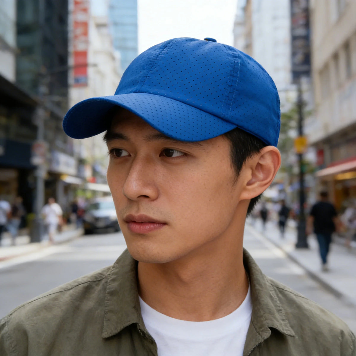 Casquette pour homme printemps-été, couleur unie, en maille ; casquette de baseball pour femme, automne, édition coréenne ; casquette anti-UV, en maille respirante, à visière
