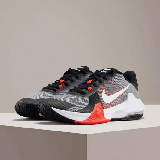Scarpe da basket basse Nike Air Max Impact 4: casual, versatili, antiscivolo, resistenti, ammortizzate DM1124-002