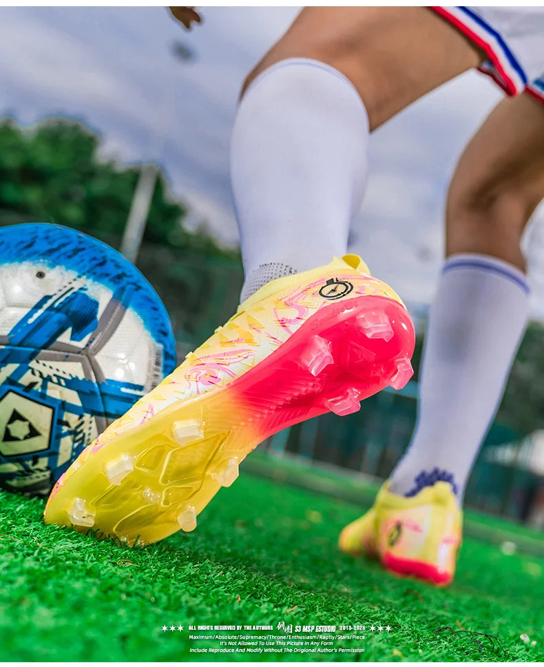 Professional Soccer Sneakers for Men and Women High Quality Fashion Men's Football Cleats Large Size 46 Futsal Shoes Men's Trainers