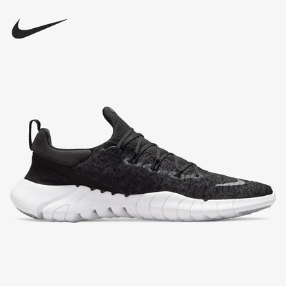 Nike, scarpe da corsa autentiche della stagione in corso, modello Free RN 5.0 in stile barefoot, codice CZ1884-001