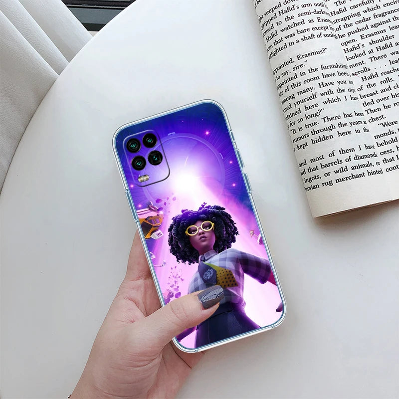 F-Fortnites-Poster transparente Handyhülle für Samsung Galaxy A04 A04S A14 A23 A34 A54 M23 M33 M52 M53