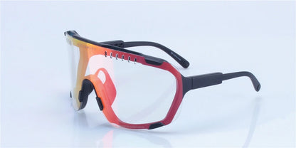 Lunettes de soleil photochromiques DEVOURS pour le cyclisme, hommes et femmes, sport, VTT, vélo, lunettes MTB, changement de couleur