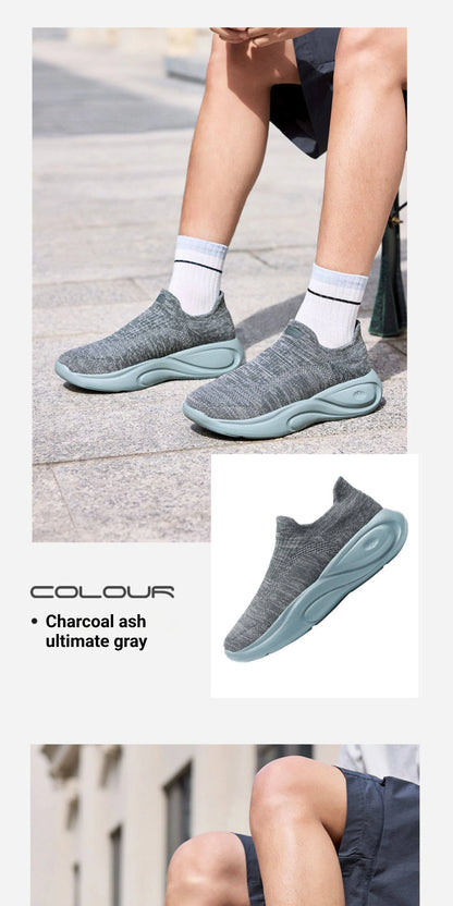 Xtep Anti-Slip Lightweight Soft Mid sole Rebound For Male Breathable Comfortable Casual Shoes 874219320013