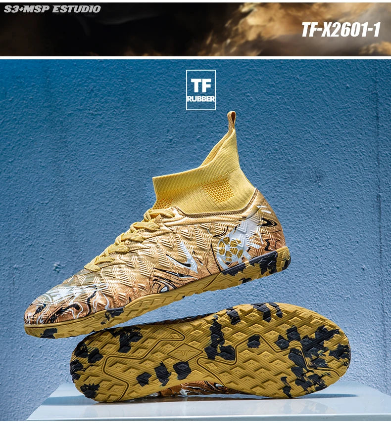 Nuove scarpe da calcio professionali da uomo antiscivolo, unisex, traspiranti, per futsal e sport, nuovi tacchetti ultraleggeri per dropshipping