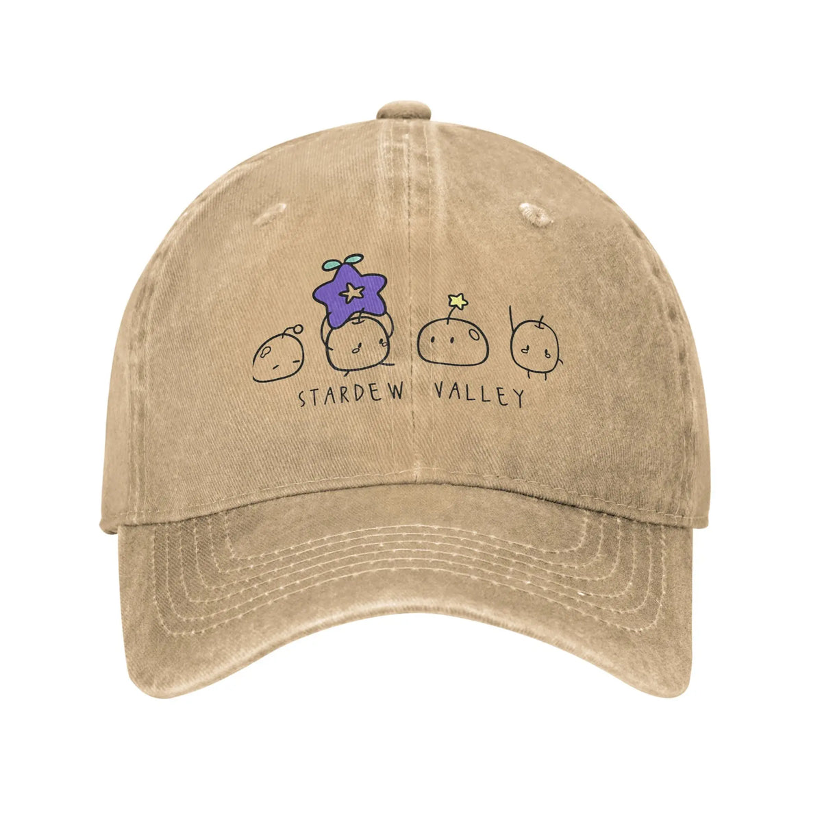 Καπέλο μπέιζμπολ Stardew Valley Sun y2k Αστείο Unisex-Έφηβοι Πλυμένα καπέλα χιπ χοπ Αντηλιακό σχέδιο Καπέλο Snapback για υπαίθρια αθλήματα Δώρο