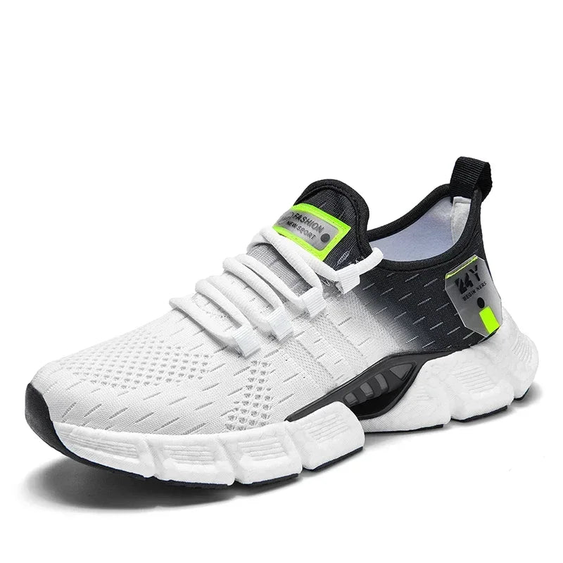 New Fashion Runnning Sport Shoes Men Sneakers Lightweight Breathable Mesh Comfortable Men's Casual Shoes Outdoor Jogging Zapatos
