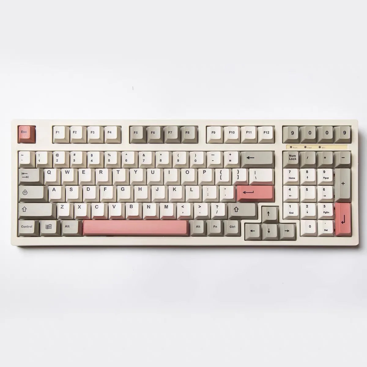 134 tasti 9009 retro per tastiera meccanica gaming con switch MX, profilo Cherry, keycap PBT personalizzati a sublimazione termica